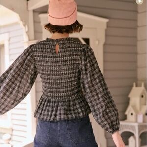 The GREAT. Contessa smocked top 0 XS